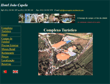 Tablet Screenshot of joaocapela-residencial.com